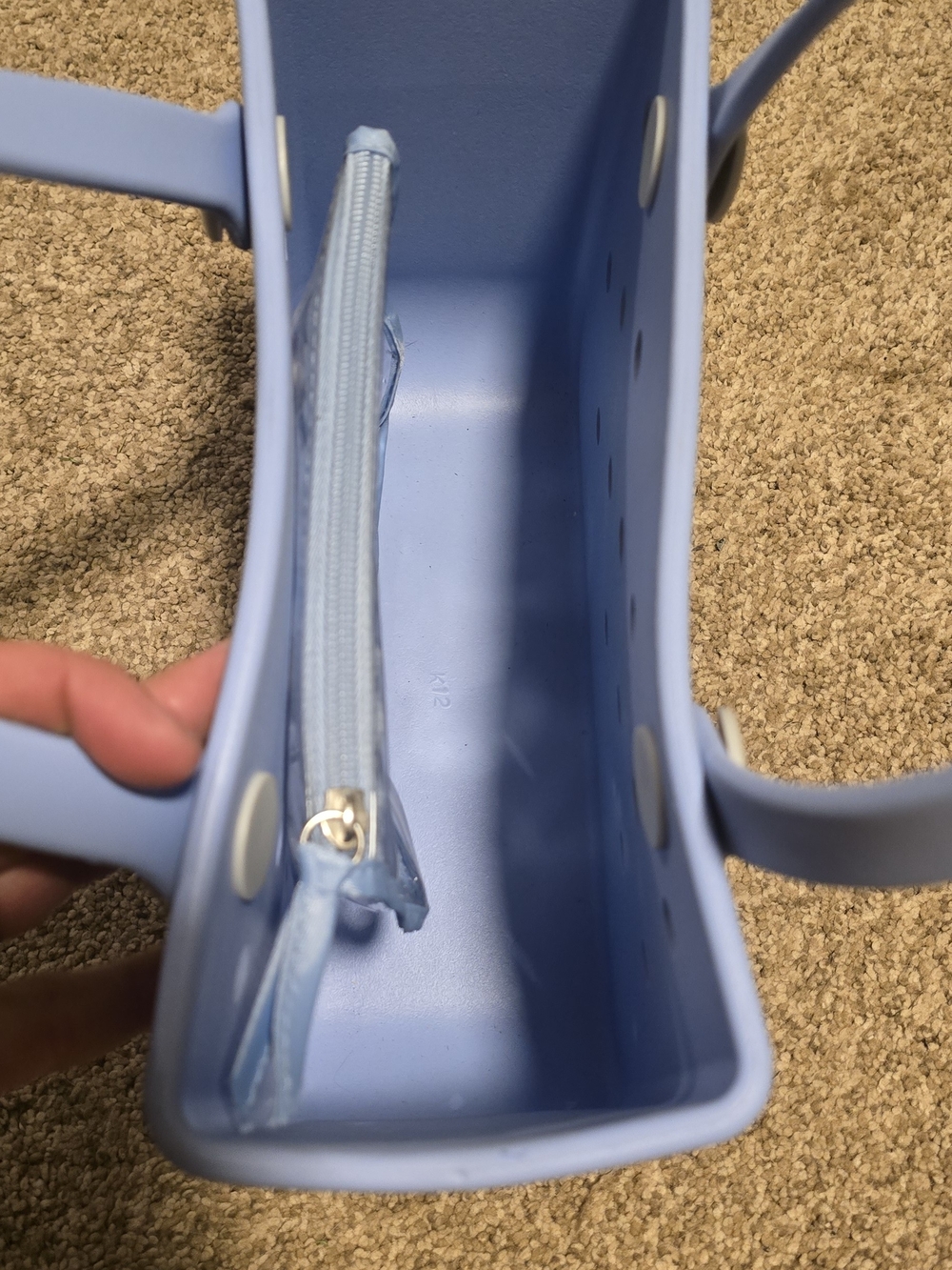 Bitty Bogg Bag In Carolina Blue - Picture 2 of 2